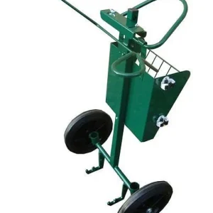 Carrello di pulizia DENIOS per pattumiere regolabile altezza da 885 1135 mm 265-593 - Conforme alle Normative