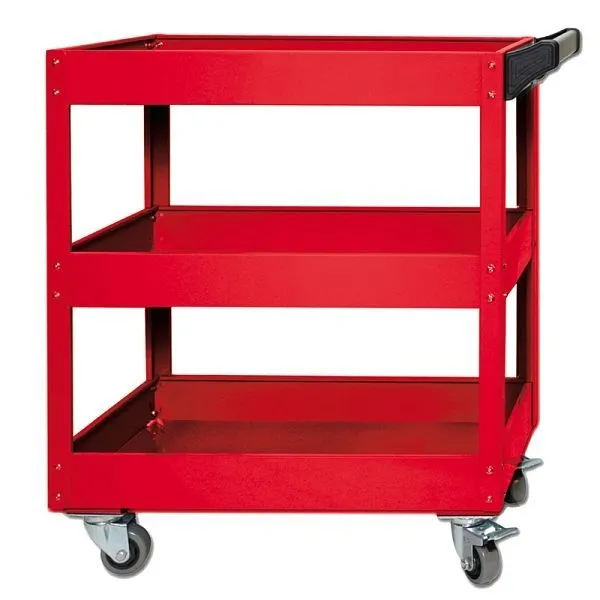 Carrello Ribaltabile Carrello portavivande Krauss rosso KR-900-R