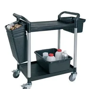 Carrello Ribaltabile Contenitore di raccolta DENIOS per carrelli versatile PRO e TOOL altezza 470 mm nero UI: 2 pezzi 180-043
