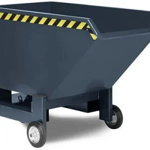 Carrello ribaltabile RR Industrietechnik acciaio volume 1000 litri grigio 269929 per Movimentazione Merci