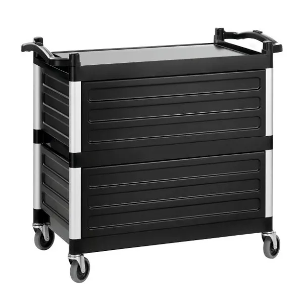 Carrello di servizio Bartscher TSA300V 300055 con Freni di Sicurezza