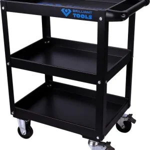 Carrello di servizio Brilliant Tools BT150900 Pieghevole per Risparmio Spazio