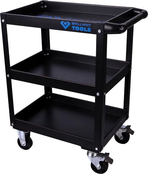 Carrello di servizio Brilliant Tools BT150900 Pieghevole per Risparmio Spazio