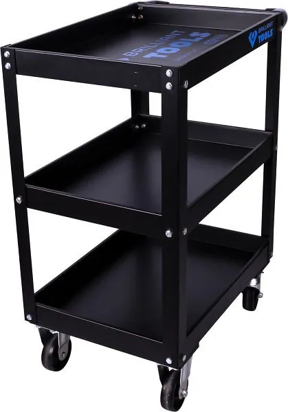 Carrello di servizio Brilliant Tools BT150900 Pieghevole per Risparmio Spazio