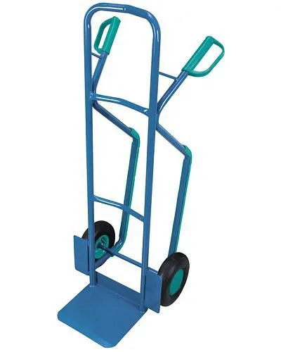 Carrello da trasporto DENIOS DENIOS linea classica acciaio 320 x 250 mm 250 kg pattini 258-204 con Maniglia Regolabile