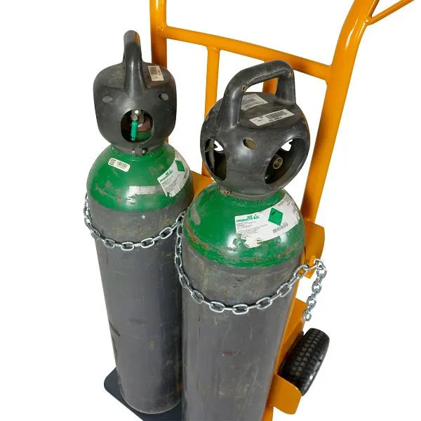 Carrello di trasporto efatec Kuli K4.2 trasporto bombole di gas 7002285 Facile Manovra