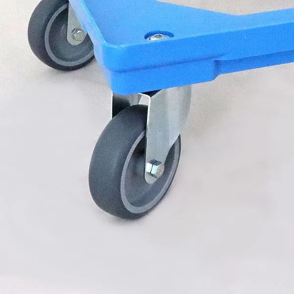Carrello da trasporto per telaio Schneider blu ABS 202096 con Freni di Sicurezza