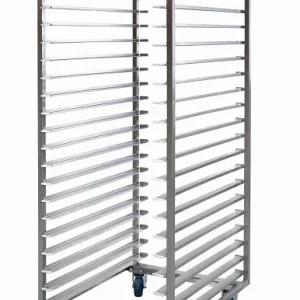 Carrello da trasporto Schneider universale acciaio inossidabile 20 supporti 800x600 780x580 600x400 385180 con Freni di Si...