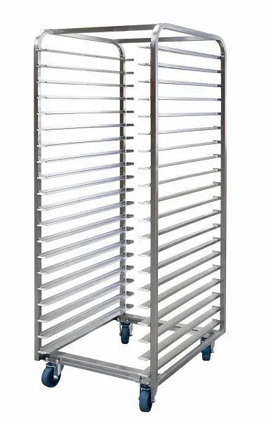 Carrello da trasporto Schneider universale acciaio inossidabile 20 supporti 800x600 780x580 600x400 385180 con Freni di Si...