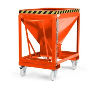 Carro silo RR Industrietechnik tipo RSLF-600 RAL 2004 120200008 Facile Manovra