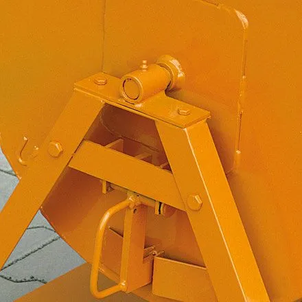 Cassetta ribaltabile industriale Eichinger ribaltabile su 2 lati facile da raggiungere da 4 lati 500 kg 300 litri zincata...