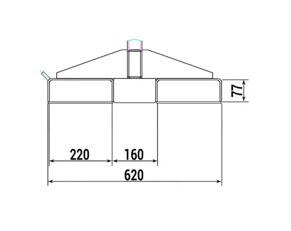 Certificato CE Braccio di carico RR Industrietechnik tipo RLH-1 RAL 7005 100802130