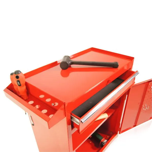 Certificato CE Carrello portautensili Metra con attacco S10 rosso 10236