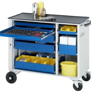 Certificato CE Carrello portautensili RAU collezione adlatus modello 10420 L1025 x P520 x A890 mm compreso supporto metall...