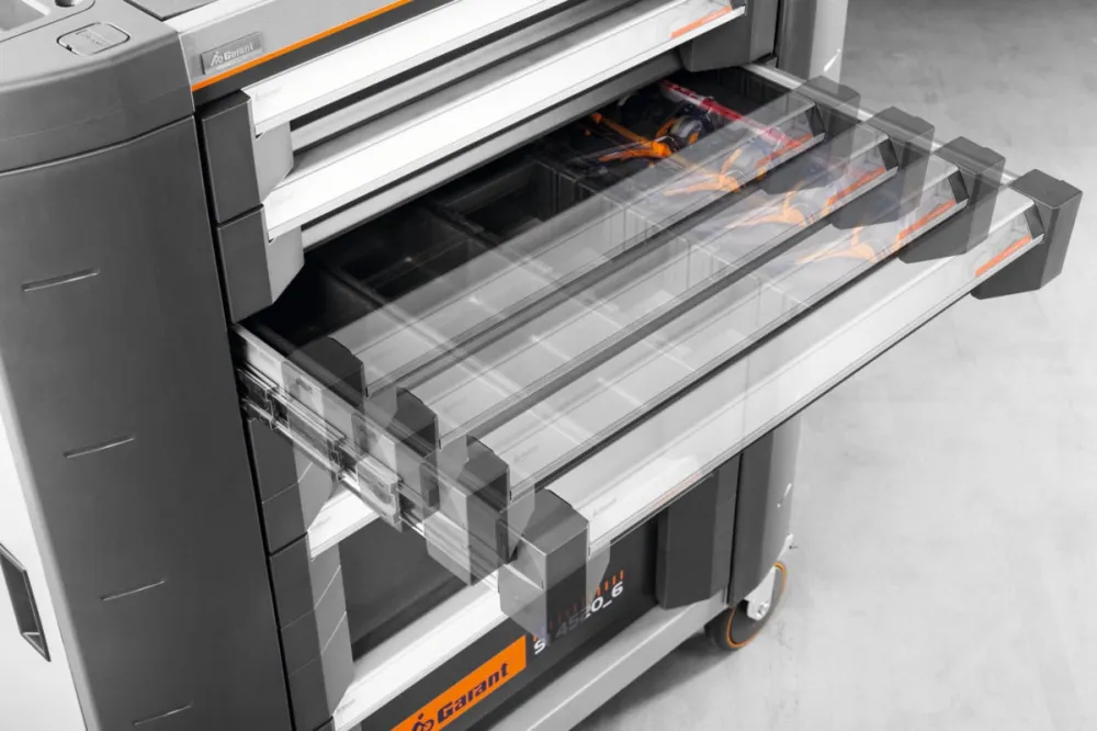 Certificato CE GARANT GRIDLINE Carrelli per officina ToolCar con ComfortClose 20x16G