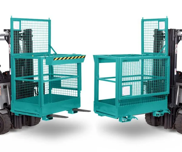 Cestino da lavoro RR Industrietechnik tipo RAK-Duo RAL 5018 100800230 Made Italy