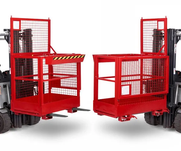 Cestino da lavoro RR Industrietechnik tipo RAK-Duo RAL 3000 100600288 Made Italy