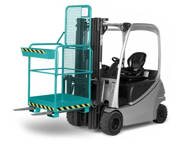 Cestino da lavoro RR Industrietechnik tipo RAK-One RAL 5018 100400110 | Altezza Regolabile |
