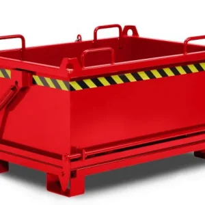 Contenitore fondo pieghevole RR Industrietechnik tipo RBB-200 RAL 3000 100800557 con Maniglia Regolabile