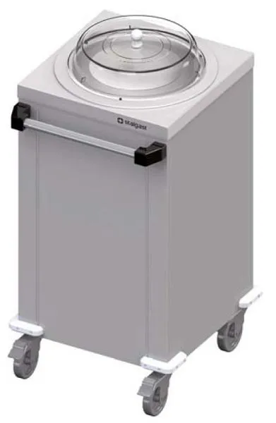 Distributore doppio piatto Stalgast mobile 1000x510x880 mm per sistemi di servizio ZS10114 | Garanzia 24 Mesi