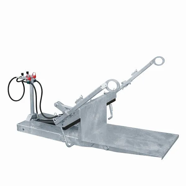Eichinger ribaltabile industriale per bidoni della spazzatura (MGB) 600 kg zincato temperato 20940000002000