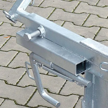Eichinger ribaltabile industriale per bidoni della spazzatura (MGB) 600 kg zincato temperato 20940000002000