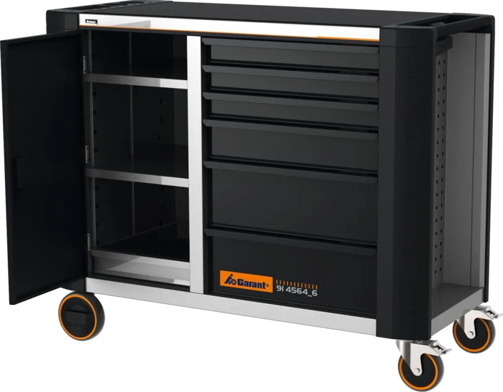 GARANT GRIDLINE Carrello banco e portautensili ToolTruck con cassetti estrazione totale Comfort Close 20x16G | Garanzia 24...