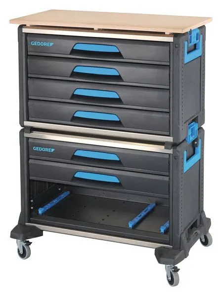 GEDORE strumento mobile WorkMo B3 2954443 con Ruote Pivottanti