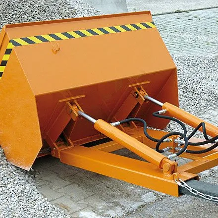 Pala caricatrice industriale Eichinger con dispositivo di ribaltamento idraulico 1600 kg 500 litri grigio antracite 206408...