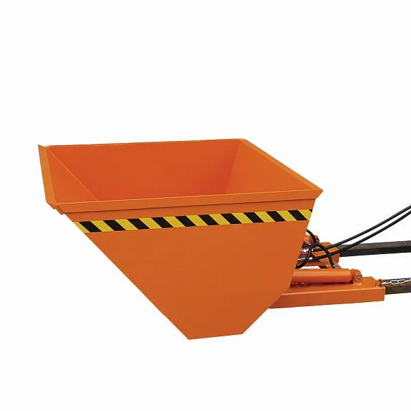 Pala caricatrice industriale Eichinger con dispositivo di ribaltamento idraulico 1600 kg 500 litri arancio puro 2064080000...