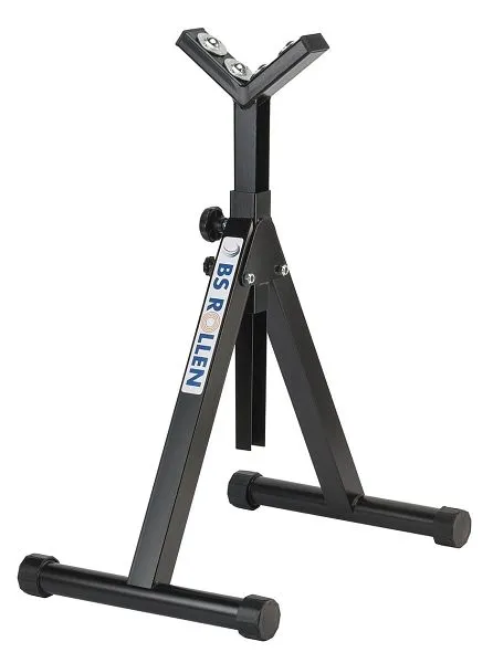 Pesante ad Alta Portata Carrello con ruote BS forma di V con rulli sfera portata 100 / 200 kg altezza min/max 715 / 1060 m...