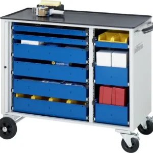 Pesante ad Alta Portata Carrello portautensili RAU collezione adlatus modello 10470 L1025 x P520 x A890 mm compreso suppor...