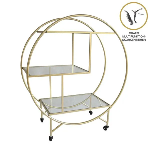 Professionale Industriale Carrello per server Monster Capiente Oro 26558