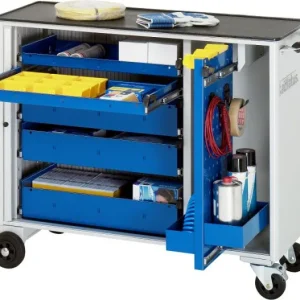 Professionale Industriale Carrello portautensili RAU collezione adlatus modello 10020 L1025 x P400 x A860 mm incluso suppo...