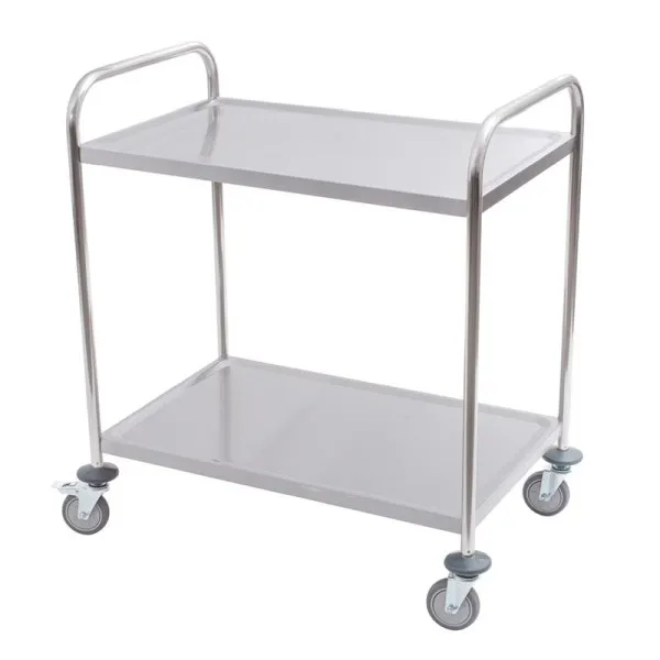 Professionale Industriale Carrello di servizio ALLPAX acciaio inossidabile 2 ripiani 10014252