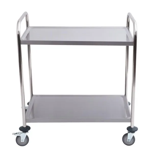 Professionale Industriale Carrello di servizio ALLPAX acciaio inossidabile 2 ripiani 10014252