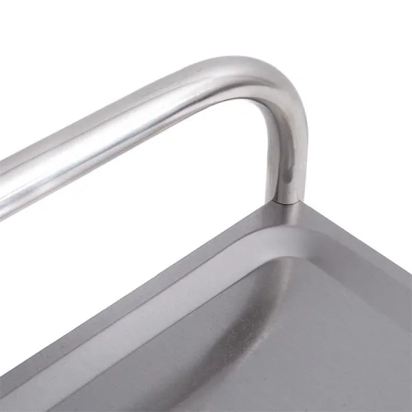 Professionale Industriale Carrello di servizio ALLPAX acciaio inossidabile 2 ripiani 10014252