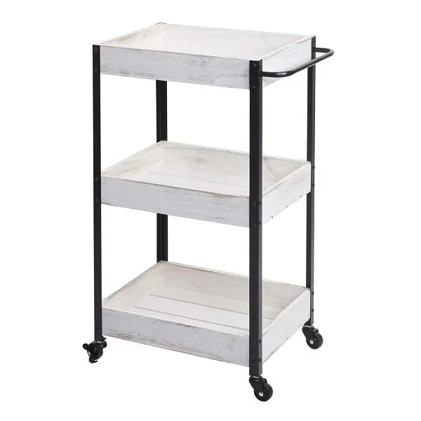 Professionale Industriale Mendler HWC-H22 carrello di servizio carrello da cucina carrello da bar carrello da tè carrello...