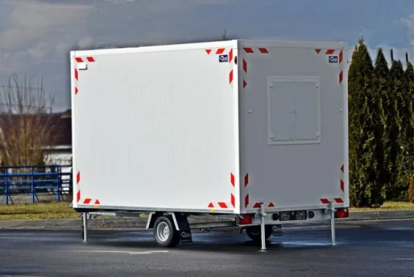 Rimorchio da cantiere BLYSS Marcello Essenziale carico pratico 520 kg 93741300
