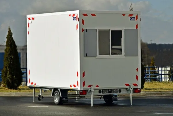 Rimorchio da cantiere BLYSS Marcello Essenziale carico pratico 520 kg 93741300