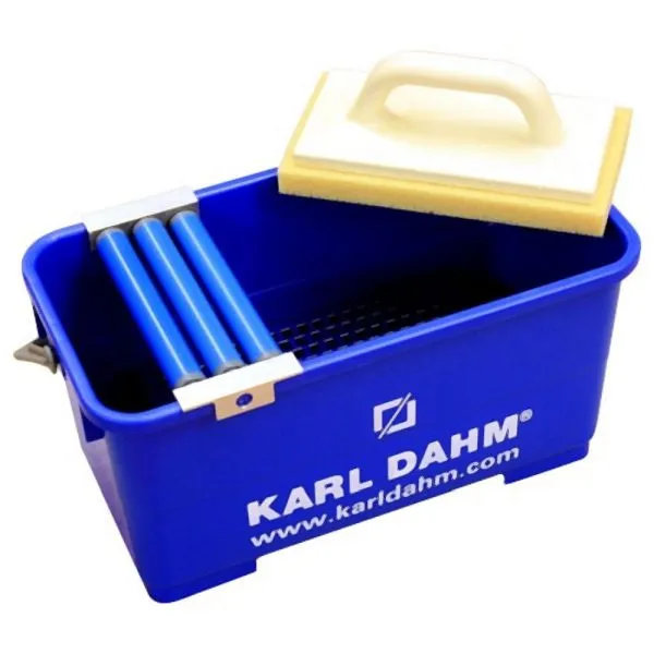 Set per lavaggio piastrelle Karl Dahm Express con attacco 3 rulli 11488 per Movimentazione Merci