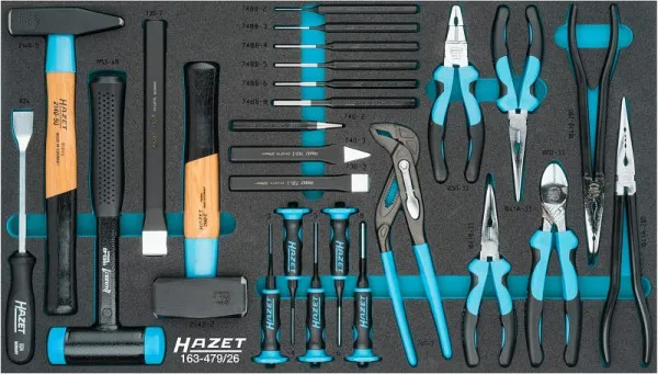 Set universale Hazet numero di utensili: 26 163-479/26 | Garanzia 24 Mesi
