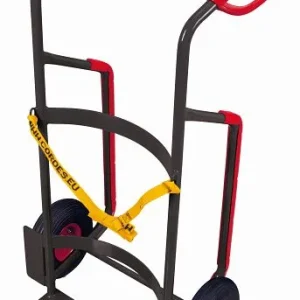 Sollevatore Forbice Carrello portabotti VARIOfit per fusti di plastica dimensioni esterne: 660 x 470 x 1.190 mm (LxPxA) se...