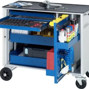 Sollevatore Forbice Carrello portautensili RAU collezione adlatus modello 10240 L1025 x P520 x A890 mm incluso supporto me...