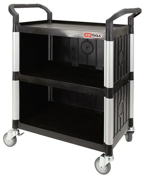Sollevatore Forbice Carrello di servizio officina KS Tools con pannellatura 800.0021