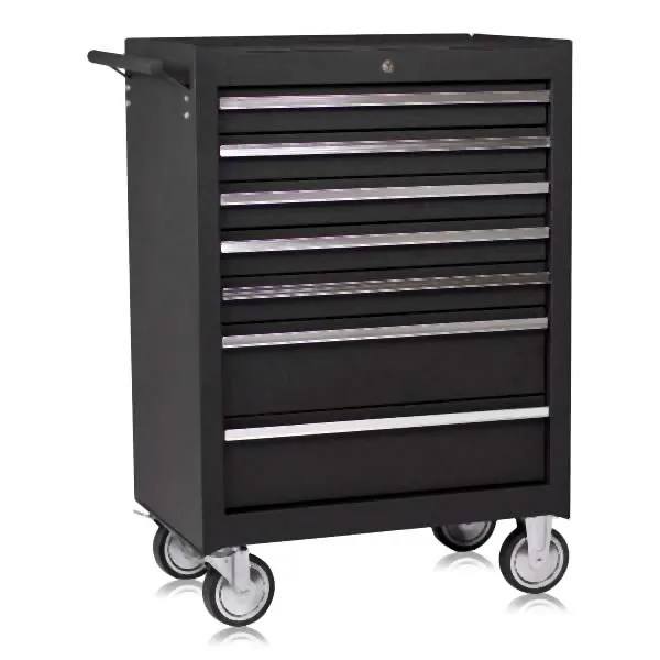 Spingitore per Pallet Carrello da officina Metra 7 cassetti nero 10228