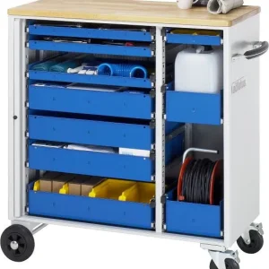 Spingitore per Pallet Carrello portautensili RAU collezione adlatus modello 10800 L1025 x P520 x A1080 mm incluso un piano...