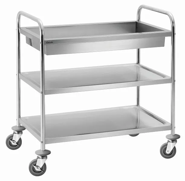 Spingitore per Pallet Carrello di servizio/trasporto Bartscher TS 210 A300056