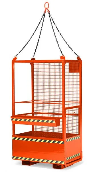 Spingitore per Pallet Cestino da lavoro RR Industrietechnik tipo RAK-Kranbar RAL 2004 100600165