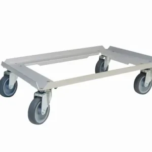 Spingitore per Pallet Telaio Schneider carrello di trasporto alluminio per scatole 400 x 600 mm 202085